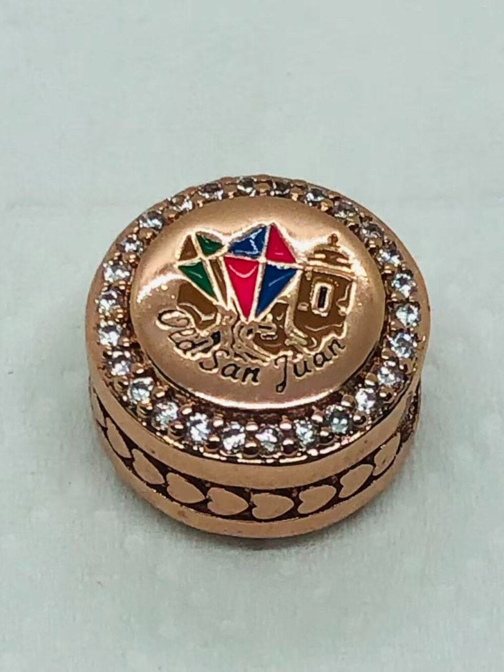 ✨ ✨PANDORA Puerto Rico Exclusive Old San Juan Button Charm